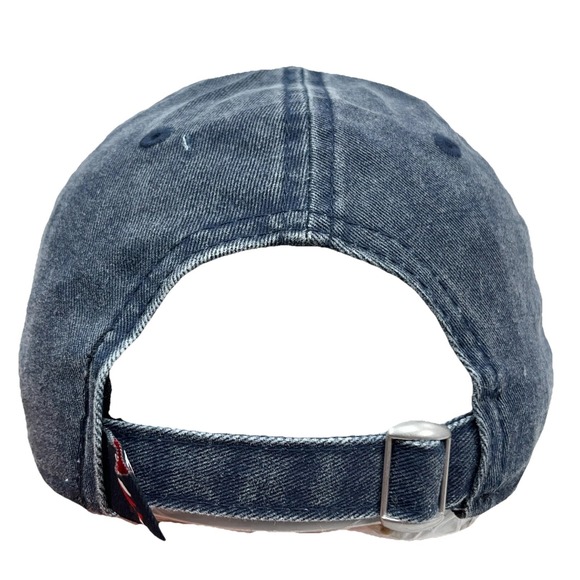 Minnesota Twins Hat Cap Strap Back Blue  Spell Out Logo Dad Adjustable Womens - Picture 3 of 9